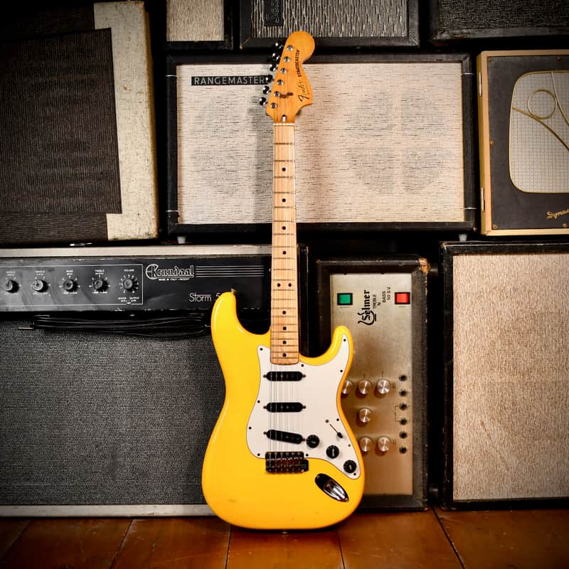 Fender Stratocaster International Colour Monaco Yellow 1981