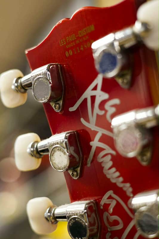 Gibson Les Paul Custom Ex Ace Frehley KISS Cherry Sunburst 1976