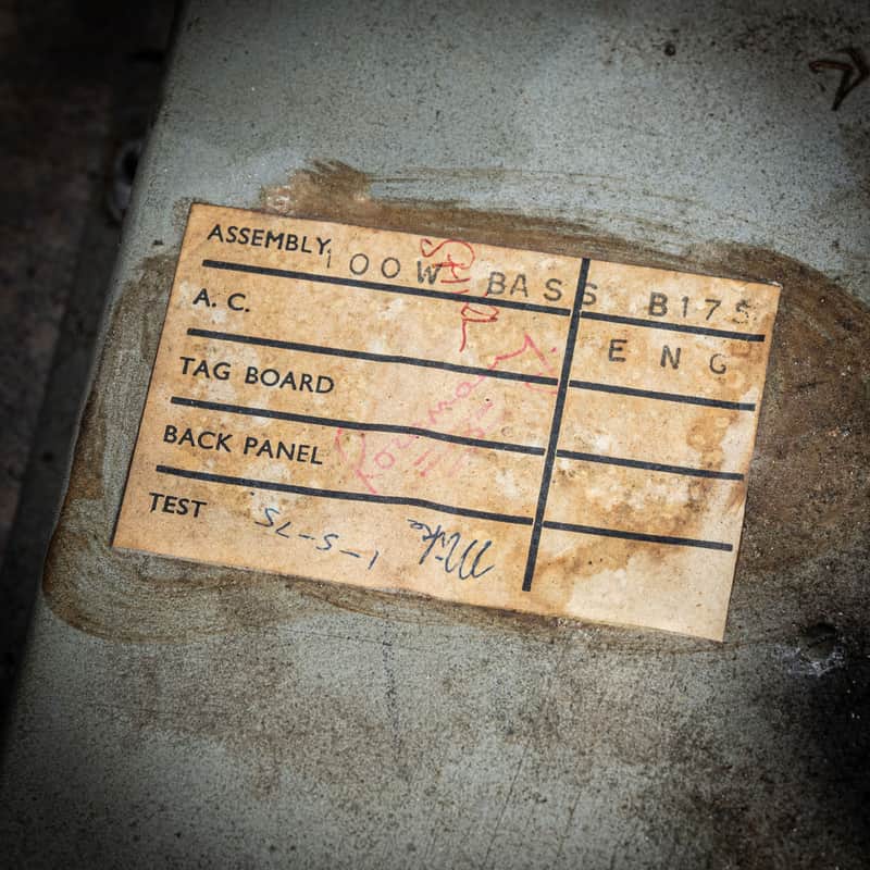 Marshall SuperBass 100 1970s  - black