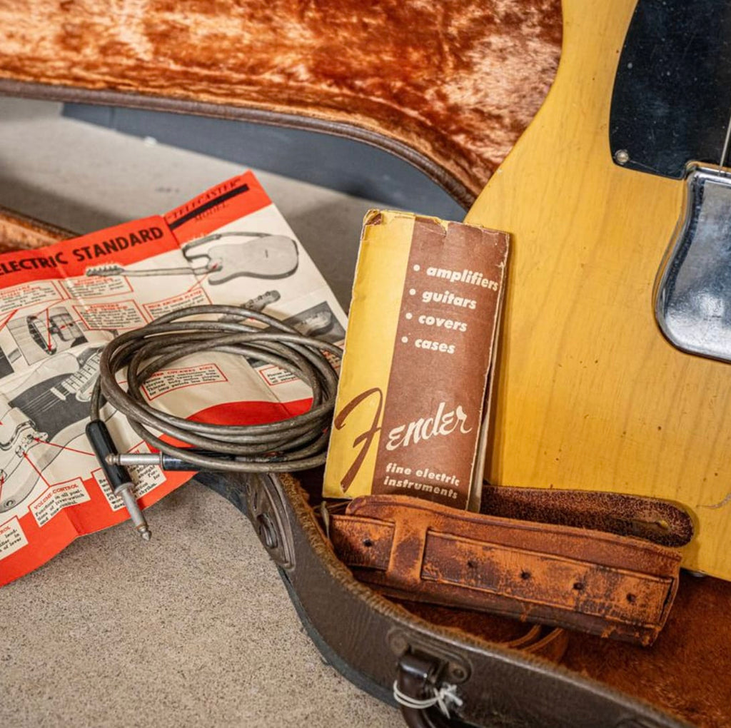 Fender  Telecaster  1952  - Blonde  - Blackguard - Collector Grade