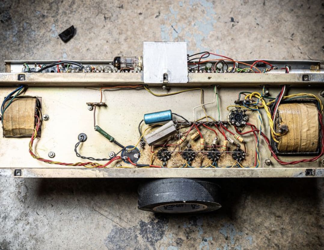 Vox  AC30  1963  - Black Top Boost - Woden Transformers