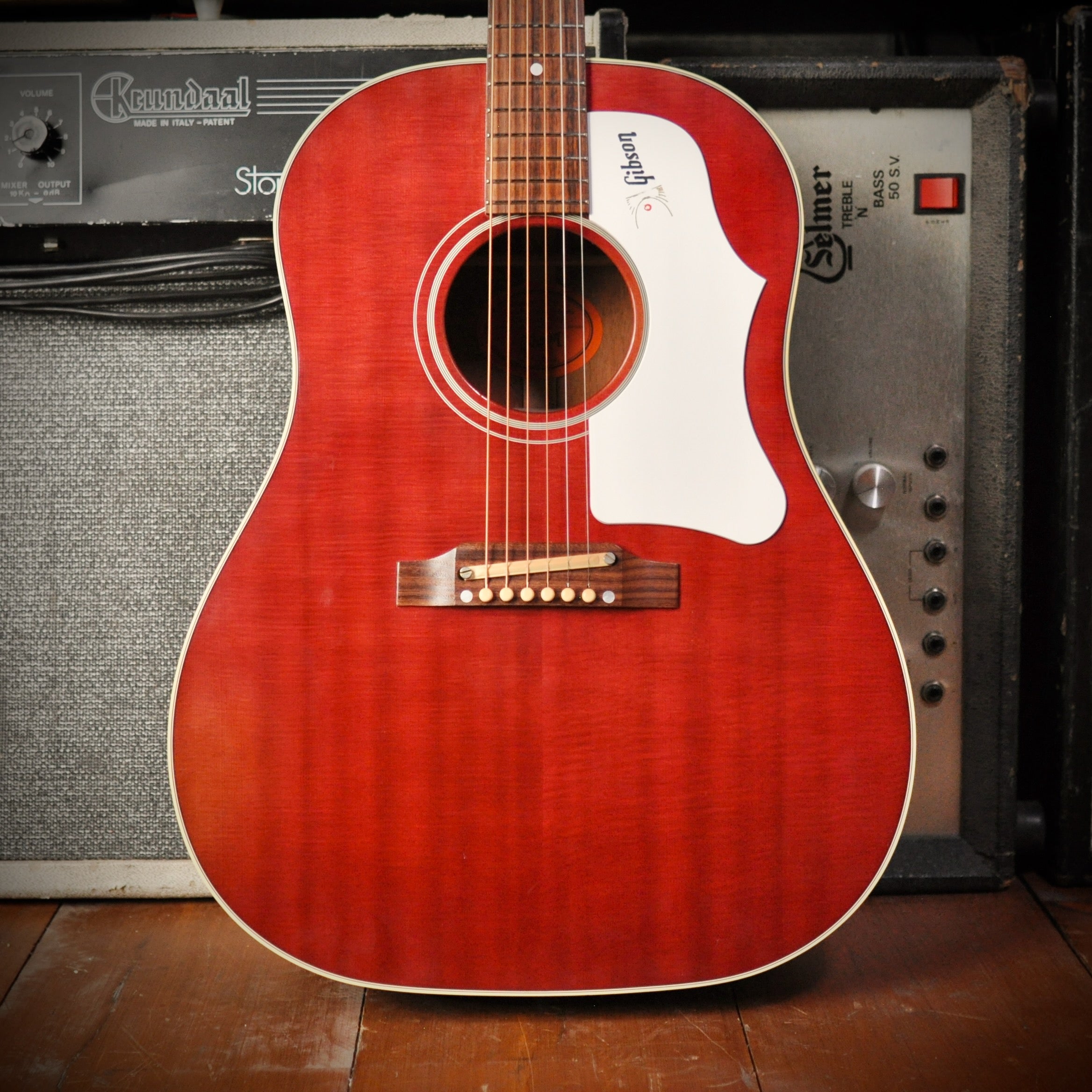 Gibson J-45 ADJ 60s Wine Red 2020 – Hanks