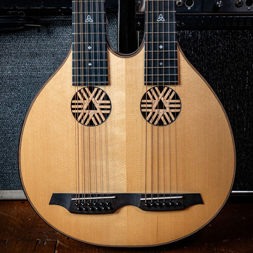 Fylde DOUBLE NECK 8603 – 12 STRING / 6 STRING GUITAR Natural 2000