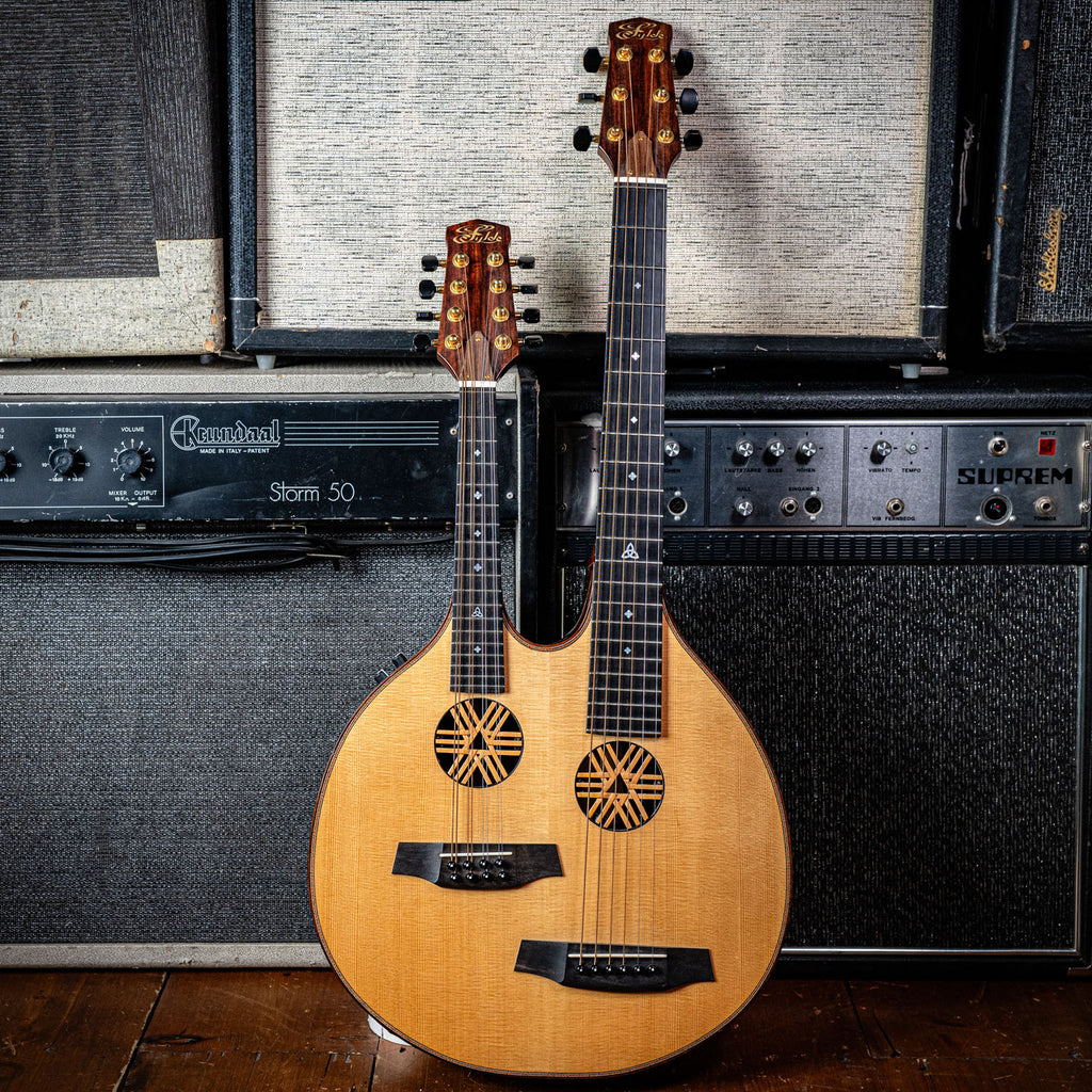 Fylde DOUBLE NECK 8603 – MANDOLIN / 6 STRING GUITAR Natural 2000