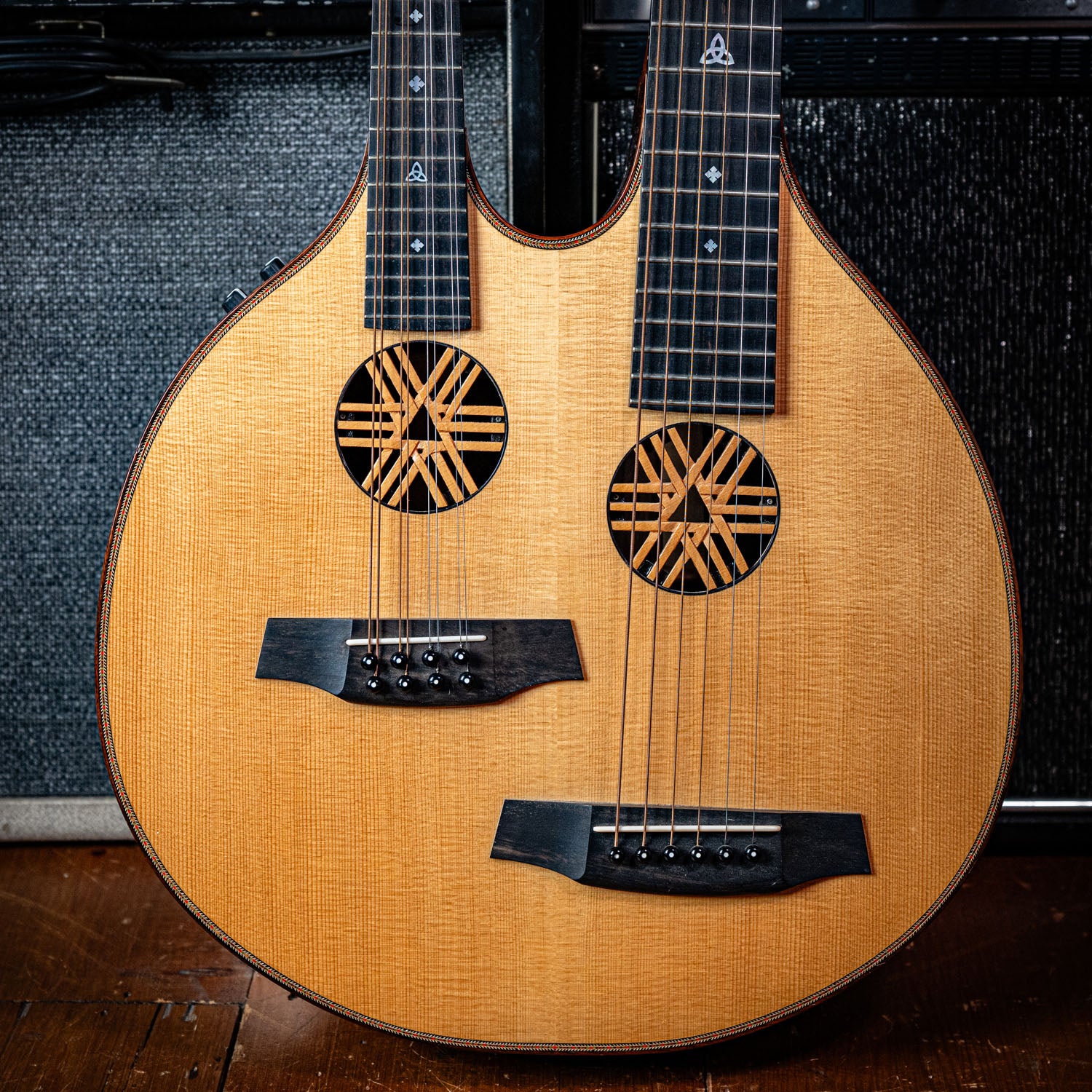 Fylde DOUBLE NECK 8603 – MANDOLIN / 6 STRING GUITAR Natural 2000