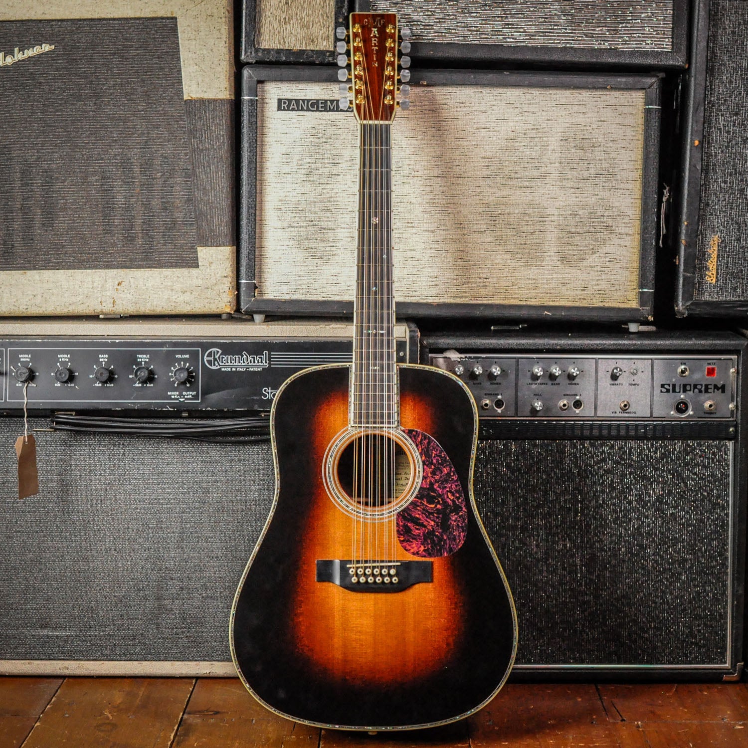 Martin Roger McGuinn 12 String Sunburst 2005