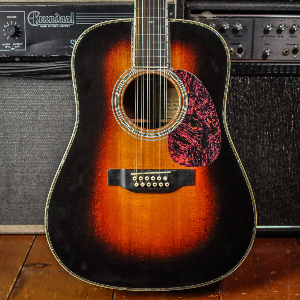 Martin Roger McGuinn 12 String Sunburst 2005
