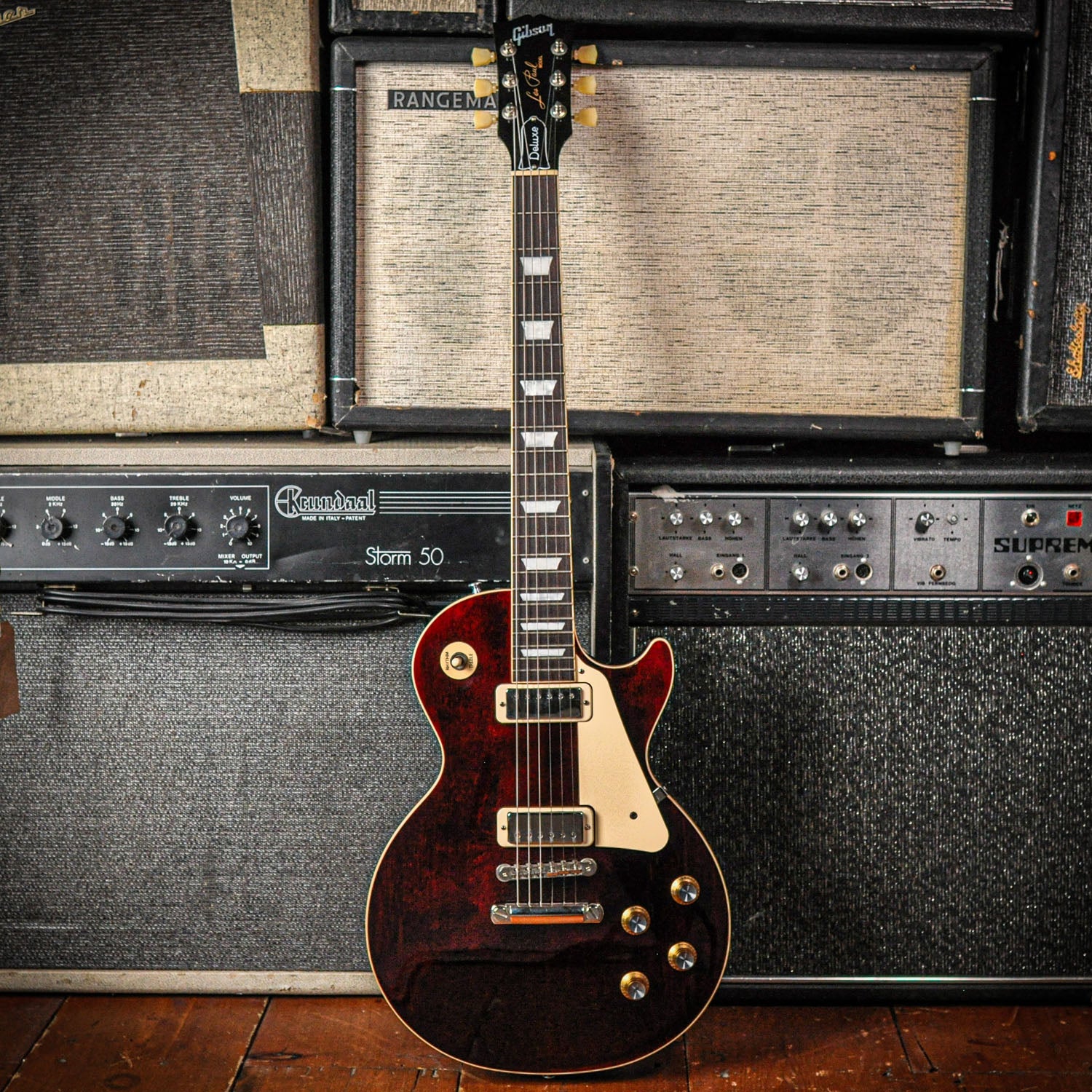 Gibson Les Paul Deluxe Wine Red 2023