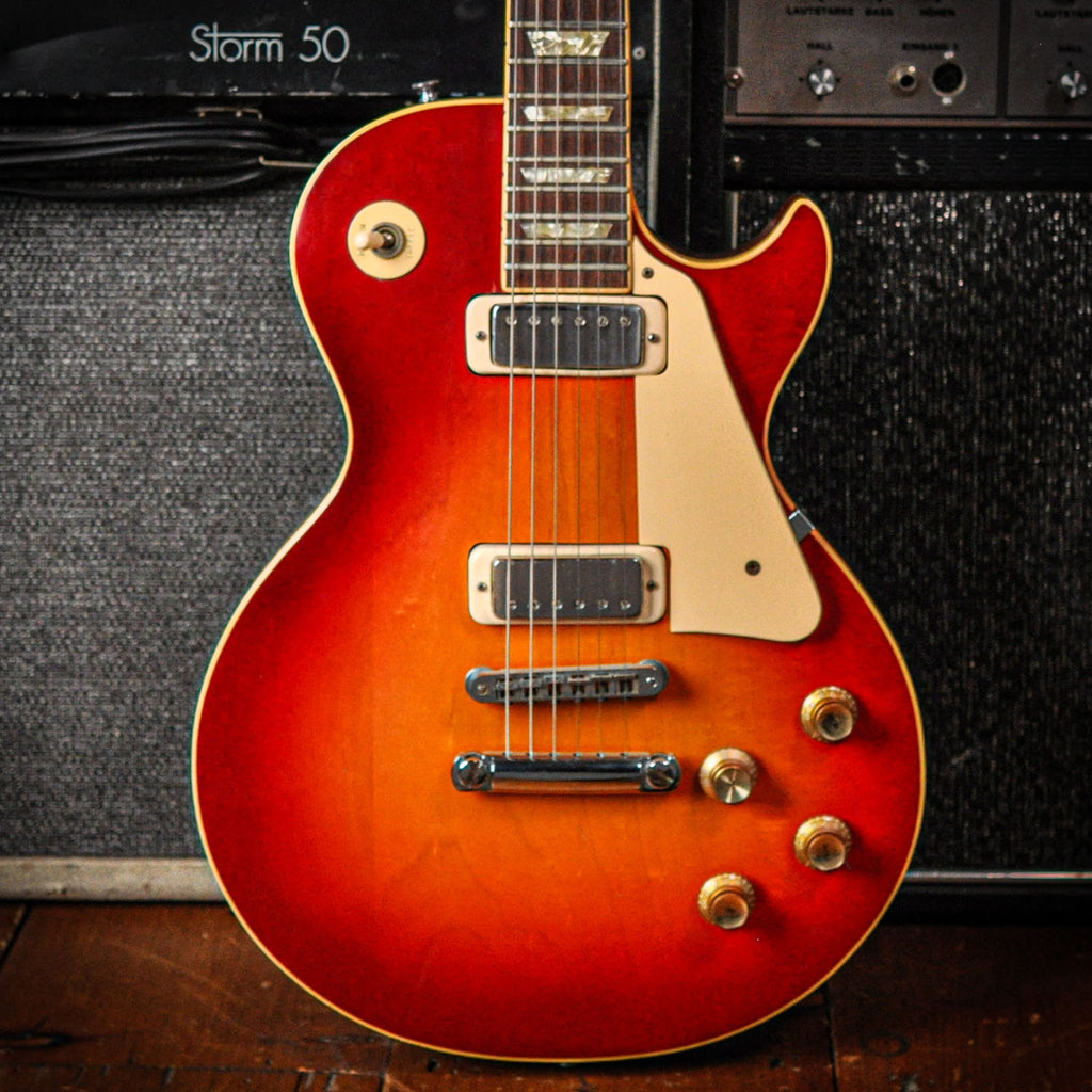 Gibson Les Paul Deluxe Cherry Sunburst 1979