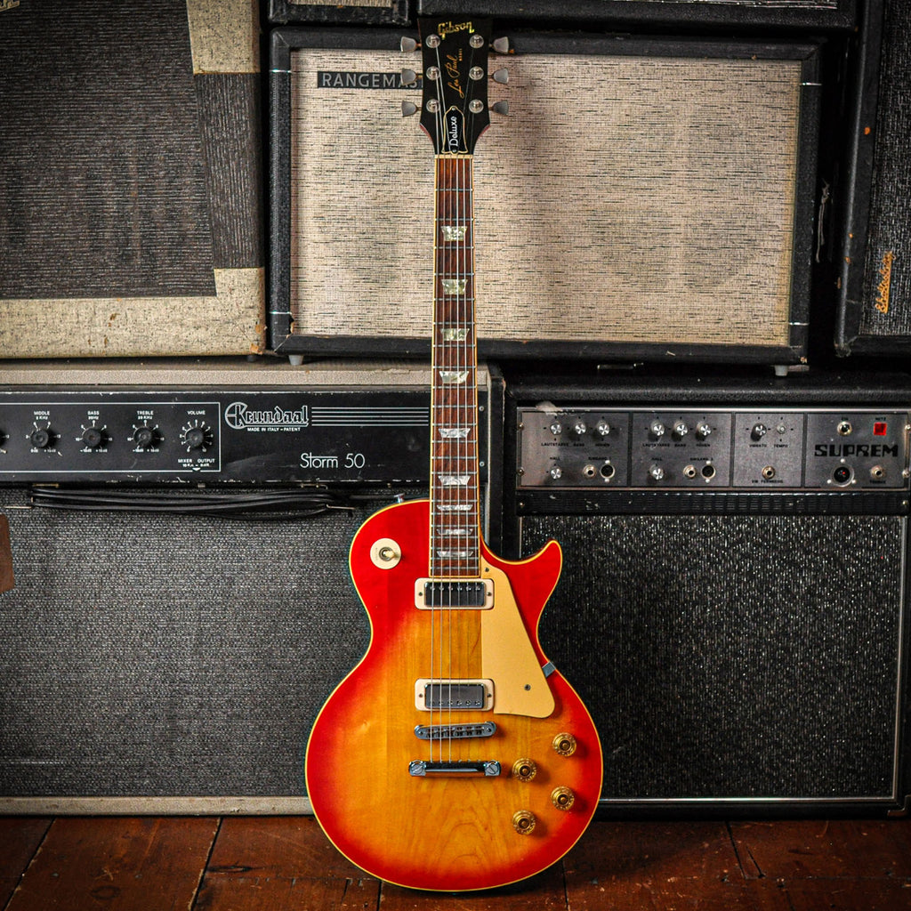 Gibson Les Paul Deluxe Cherry Sunburst 1978