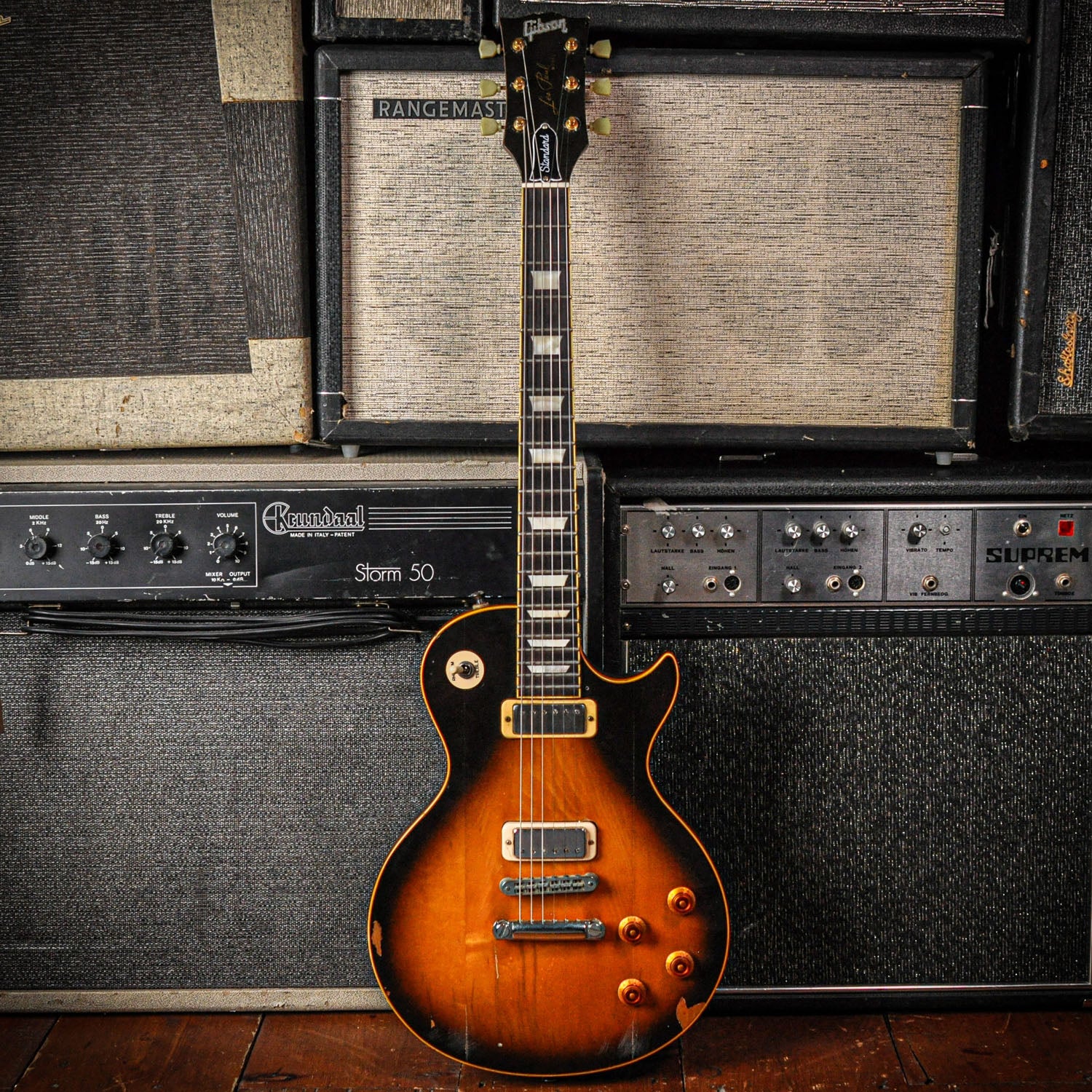 Gibson Les Paul Deluxe Tobacco Sunburst 1981