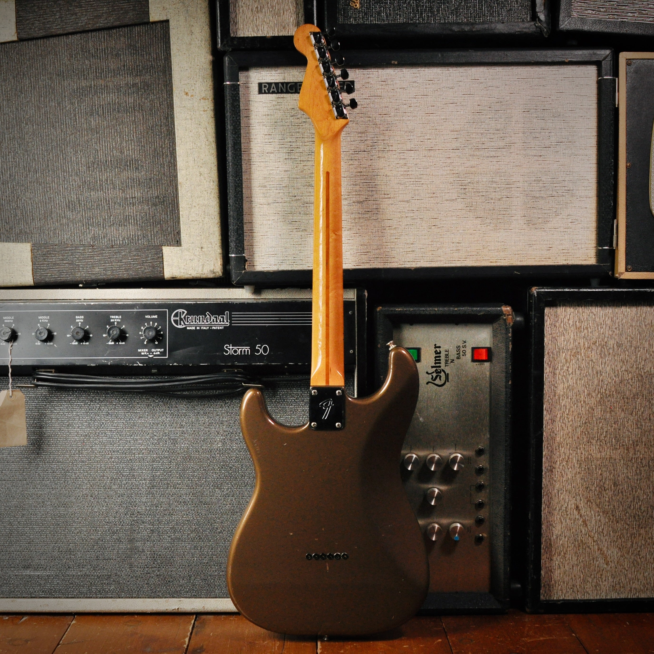 Fender Stratocaster Dan Smith Aztec Gold 1982