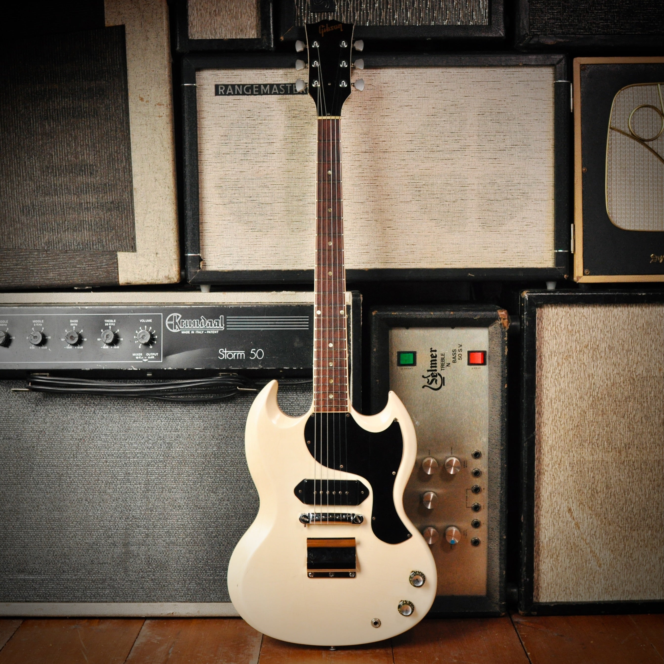 Gibson SG Junior Polaris White 1966