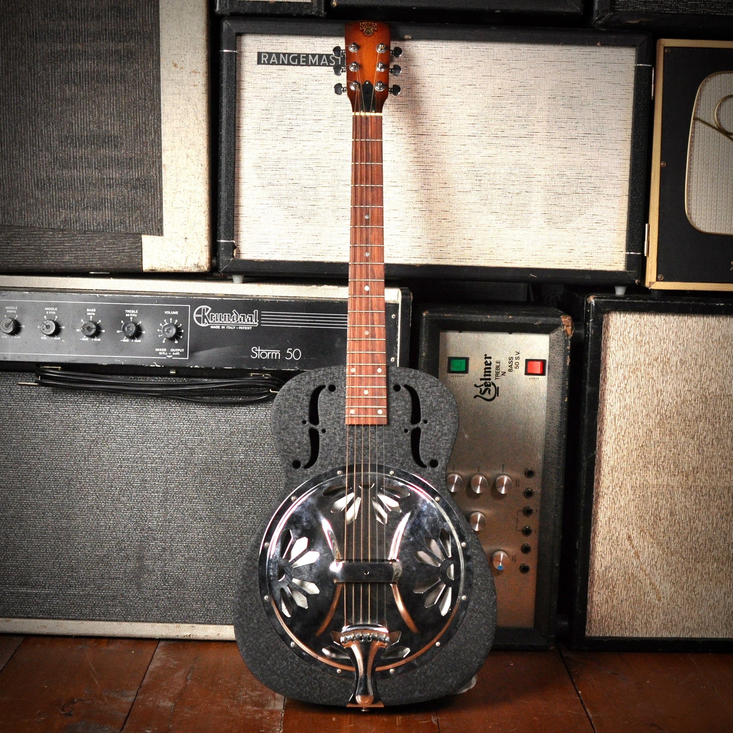 Dobro DM33 Limited Edition Black P.C. Finish 2012