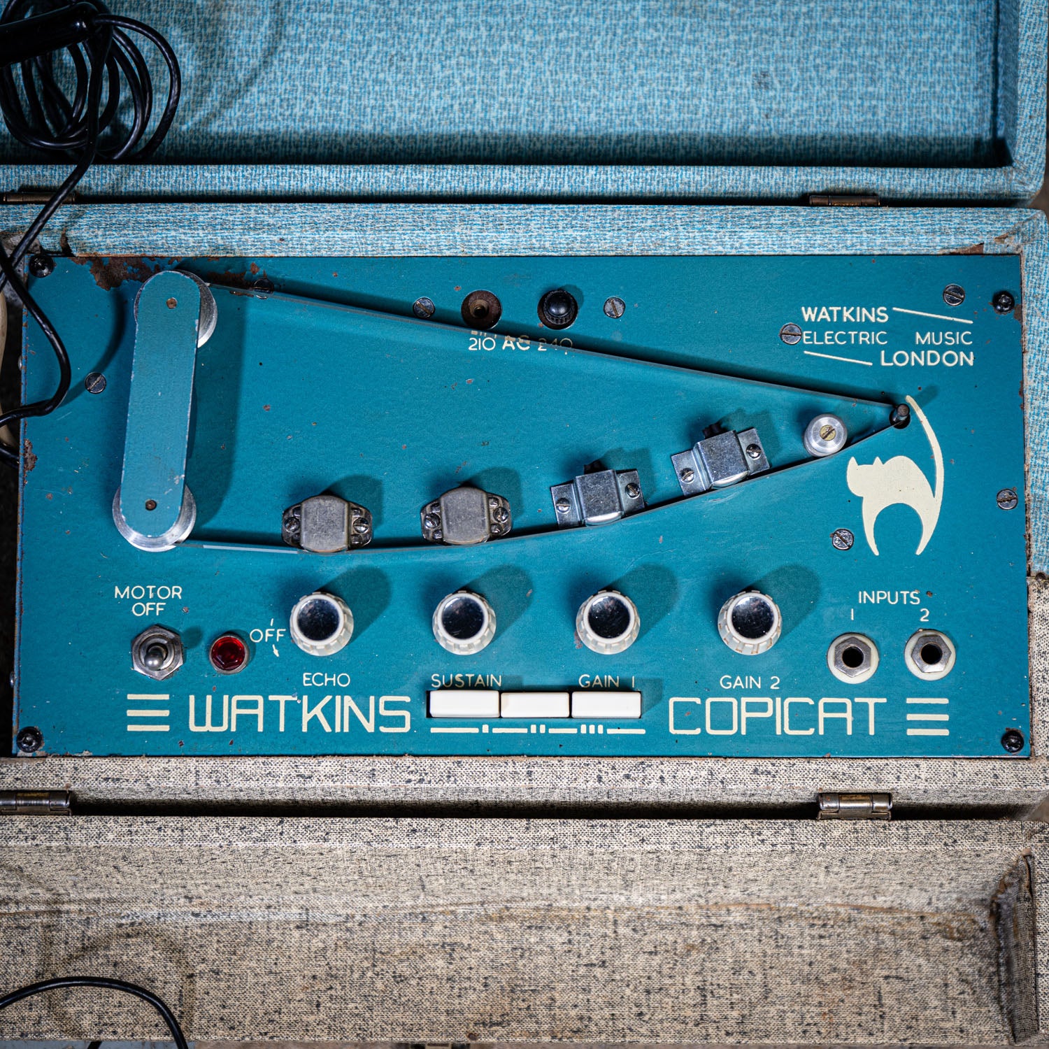 Watkins Copicat Blue & Cream 1961