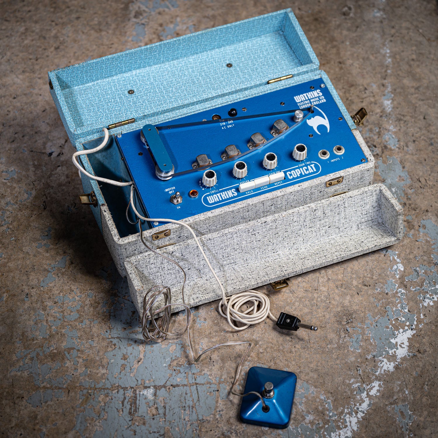 Watkins Copicat Blue & Cream 1961 Excellent Condition