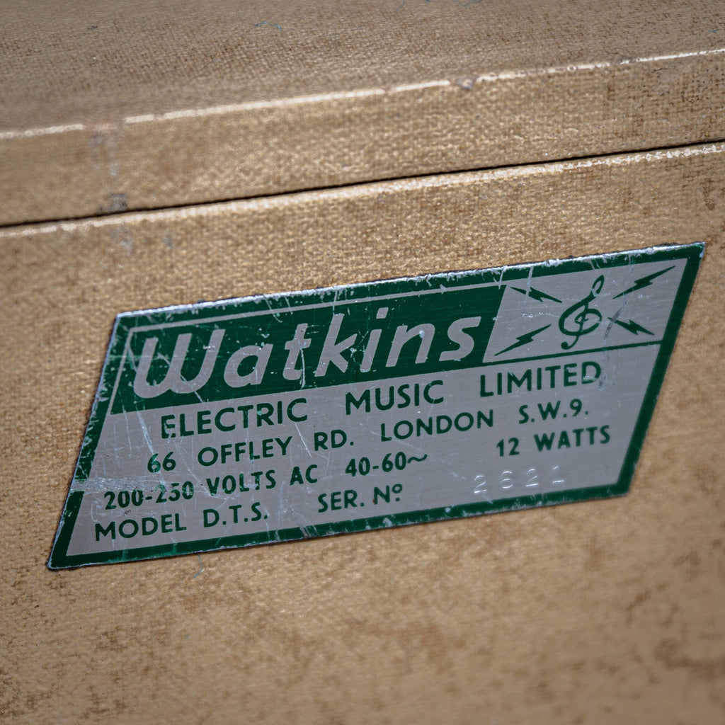 Watkins DTS Amplifier Brown/Tan 1959