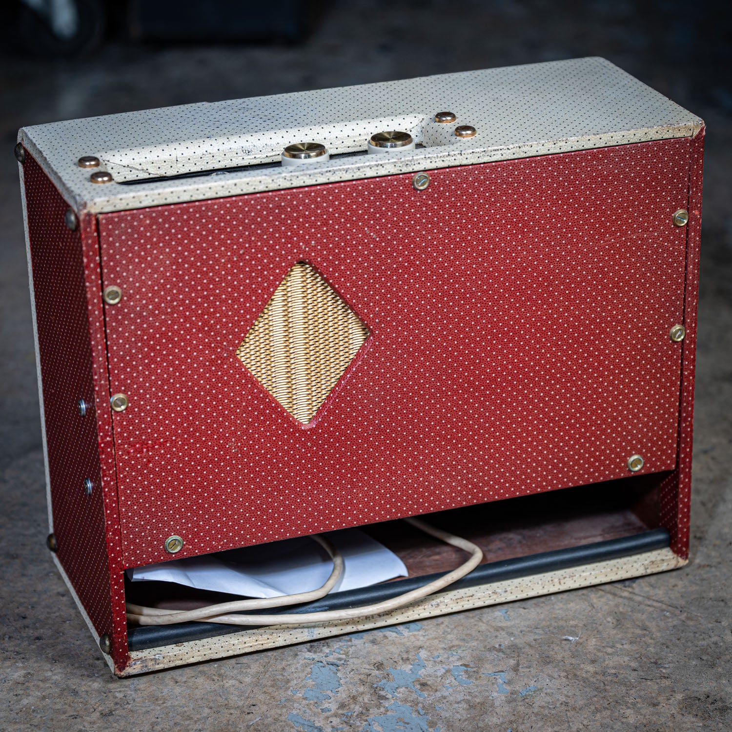 Watkins Clubman Combo Red/Cream 1960