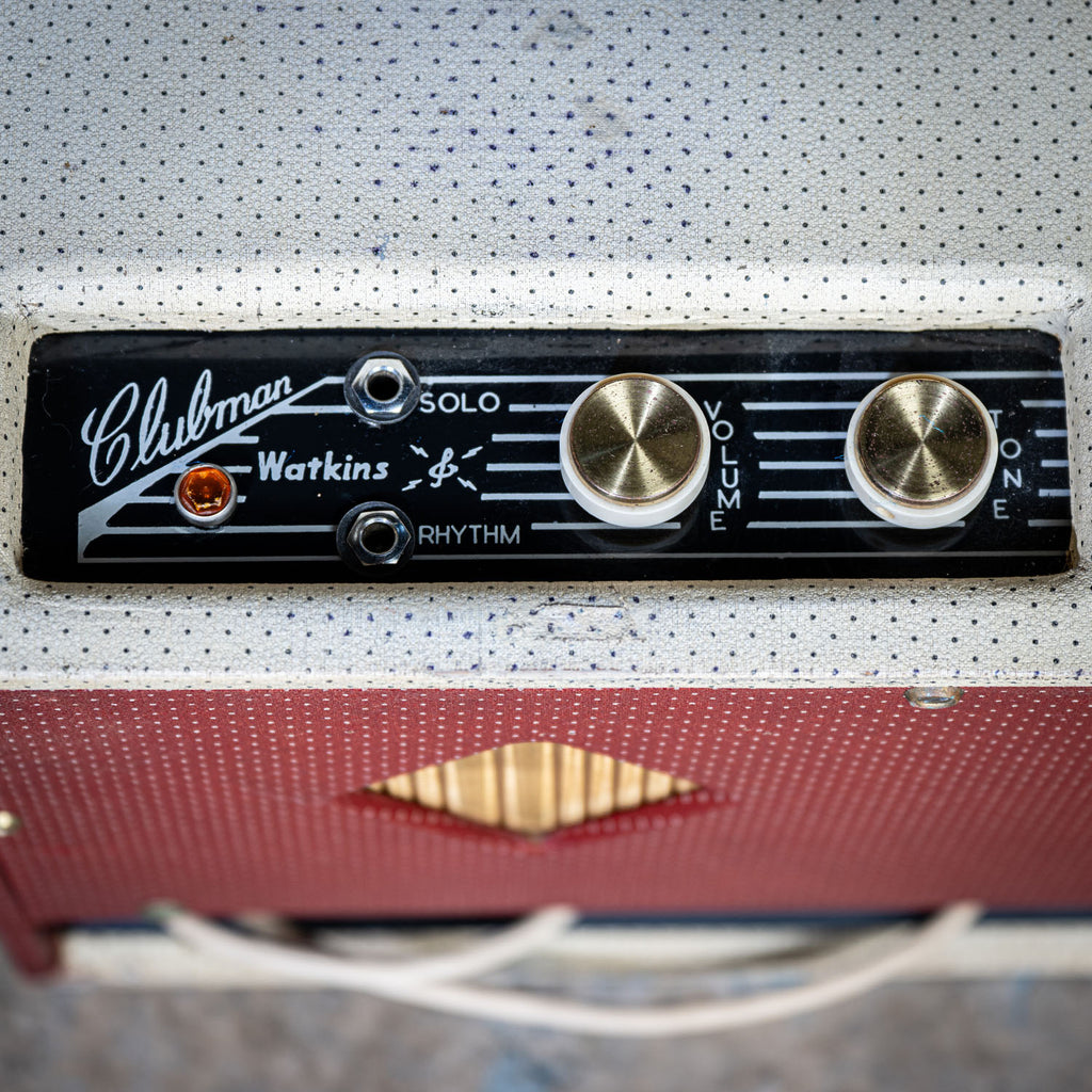 Watkins Clubman Combo Red/Cream 1960