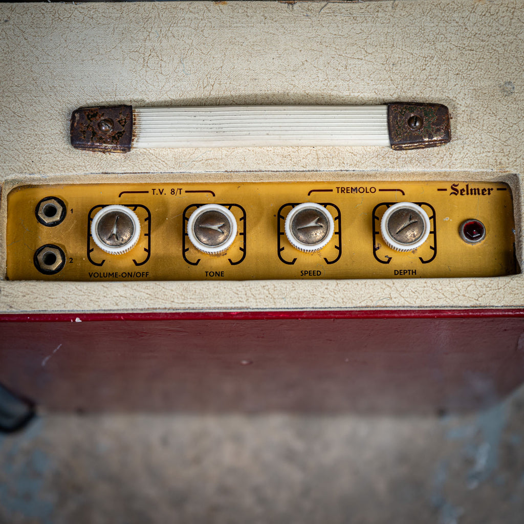 Selmer TV8 T Amplifier Red & Cream 1959