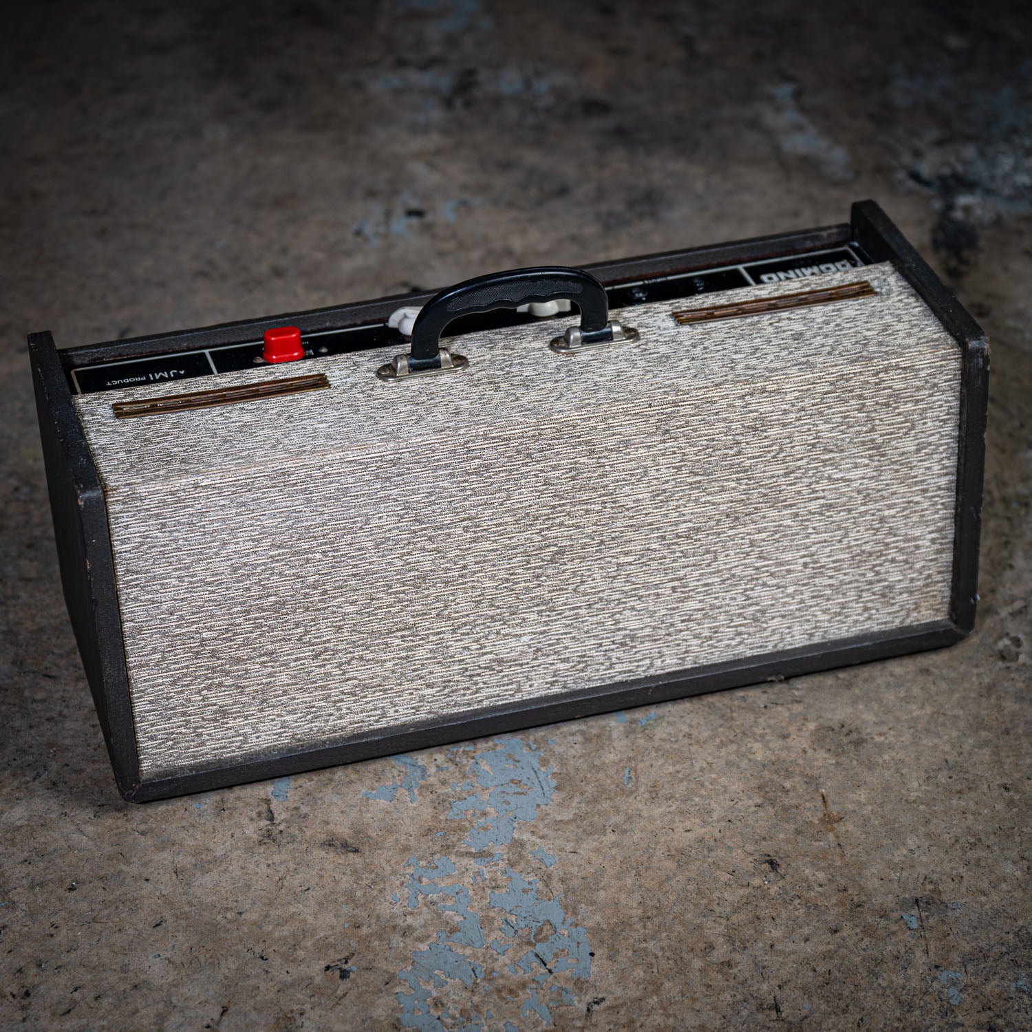 Vox JMI Jennings Domino Bass Head Black 1960