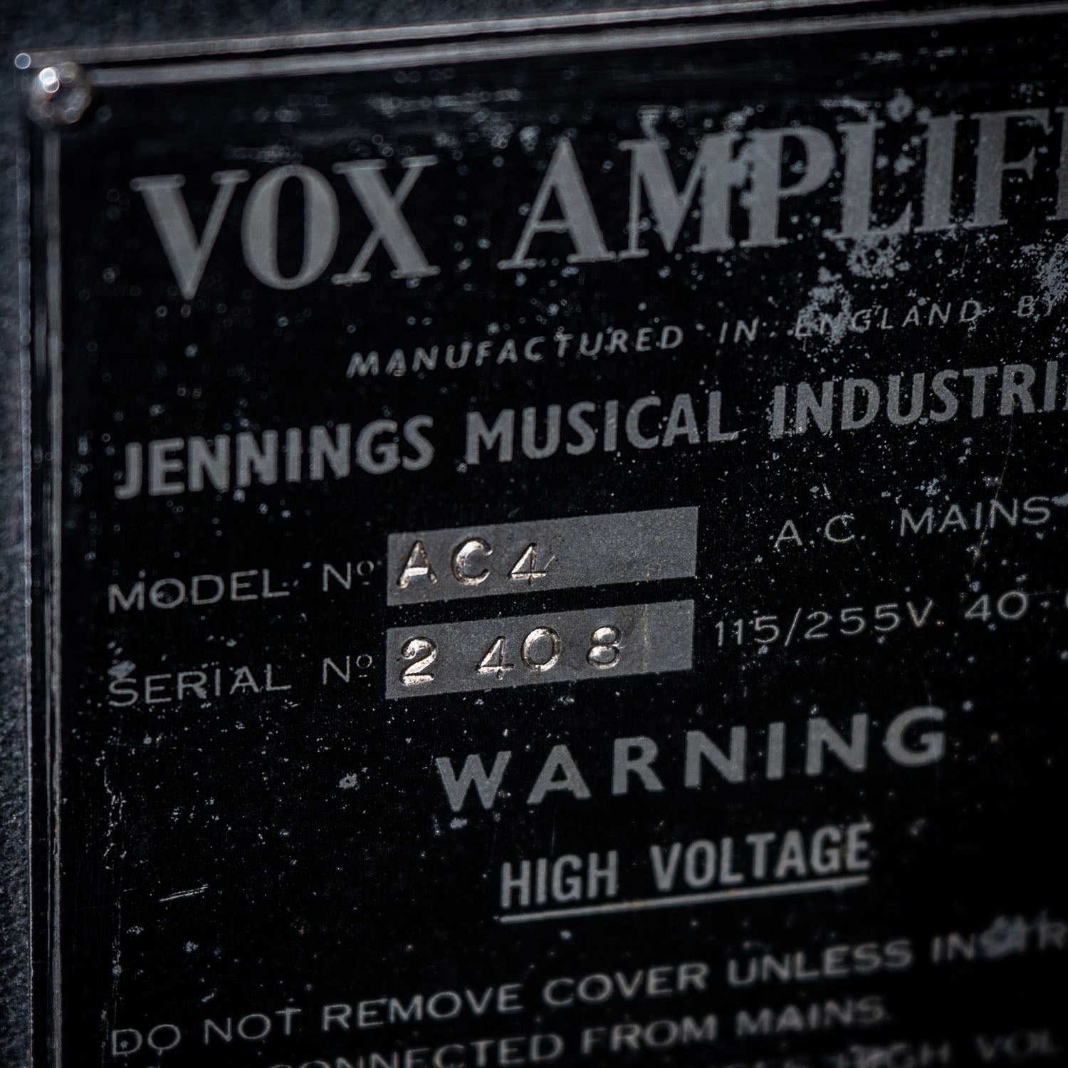 Vox AC4 Combo Black 1963