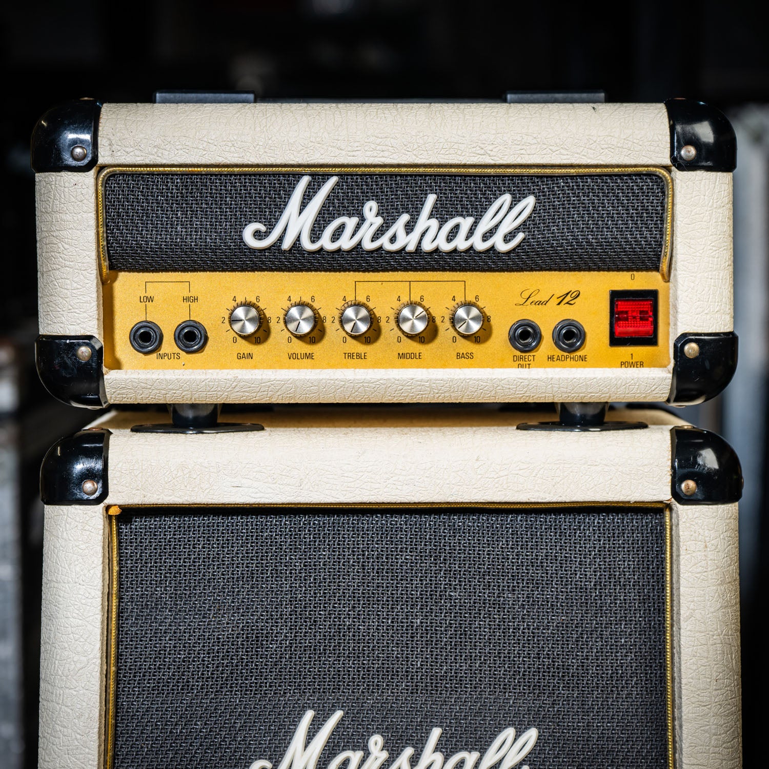 Marshall Mini Stack White 1986