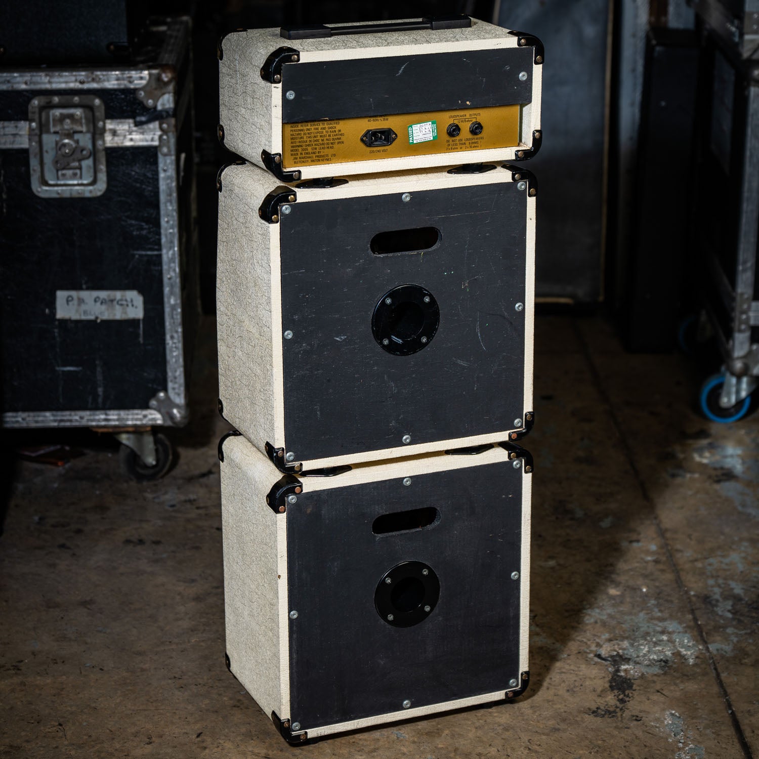 Marshall Mini Stack White 1986