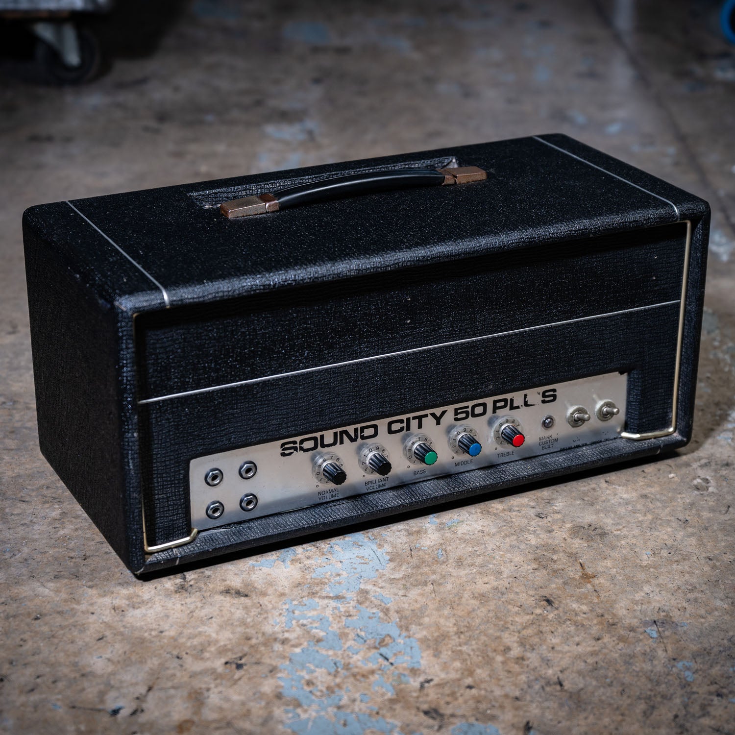 Sound City 50 Plus head Black 1970s
