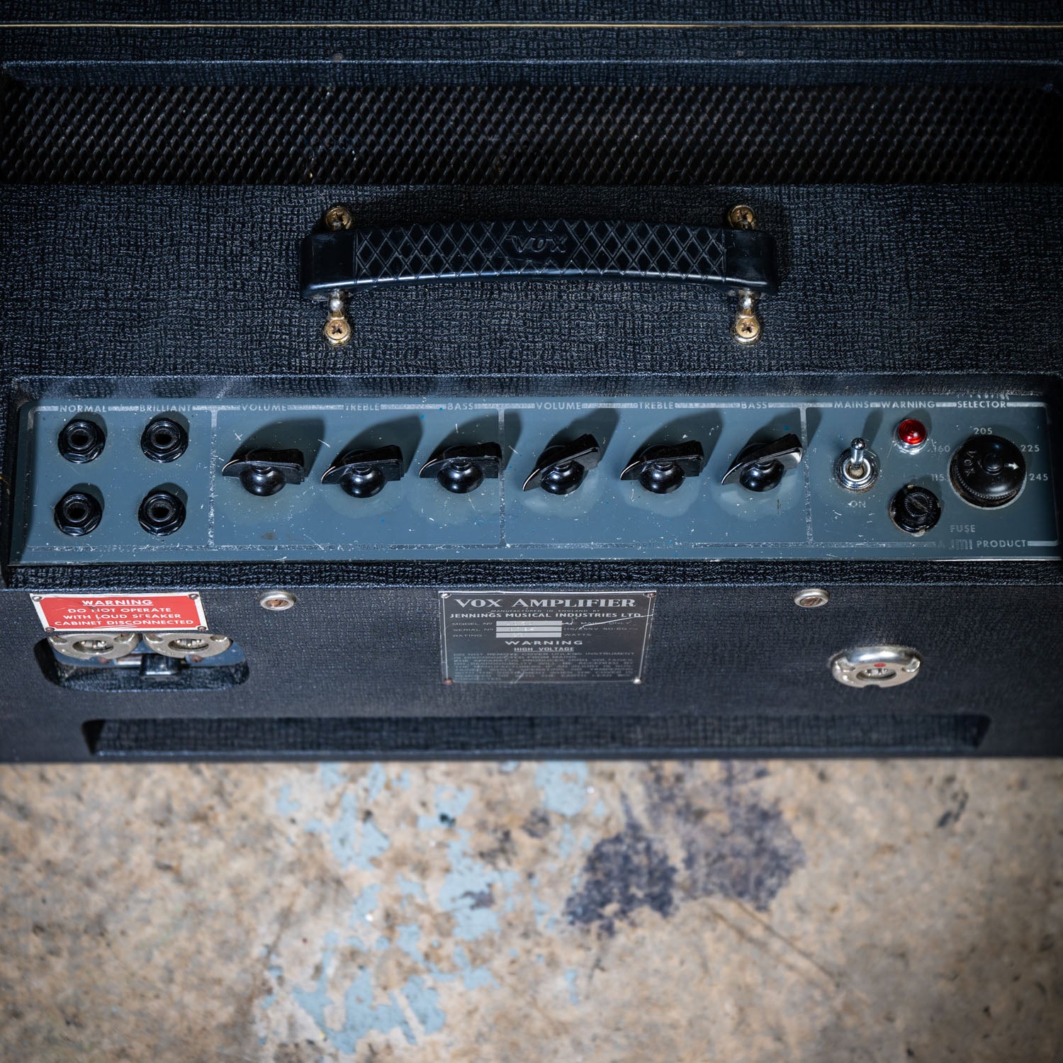 Vox AC50 Head Black 1967