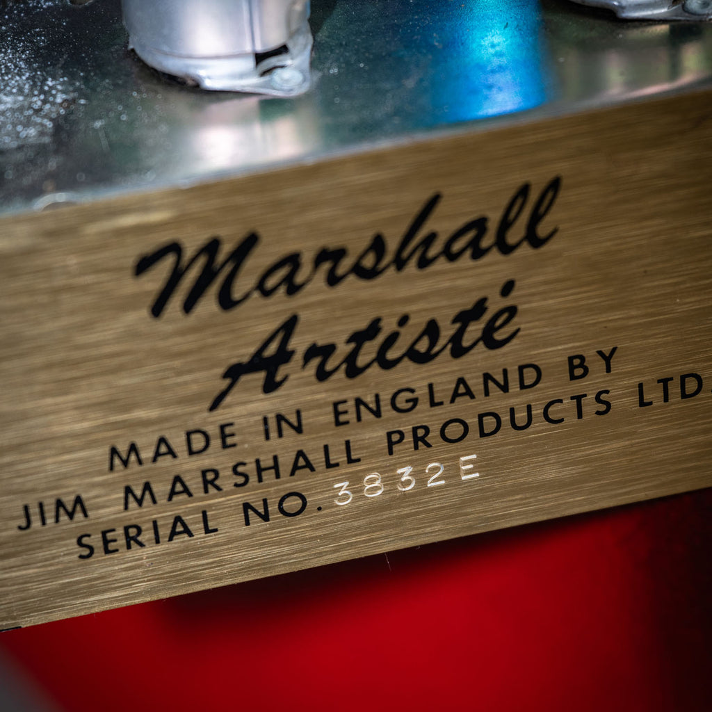 Marshall Artiste Combo Red 1973