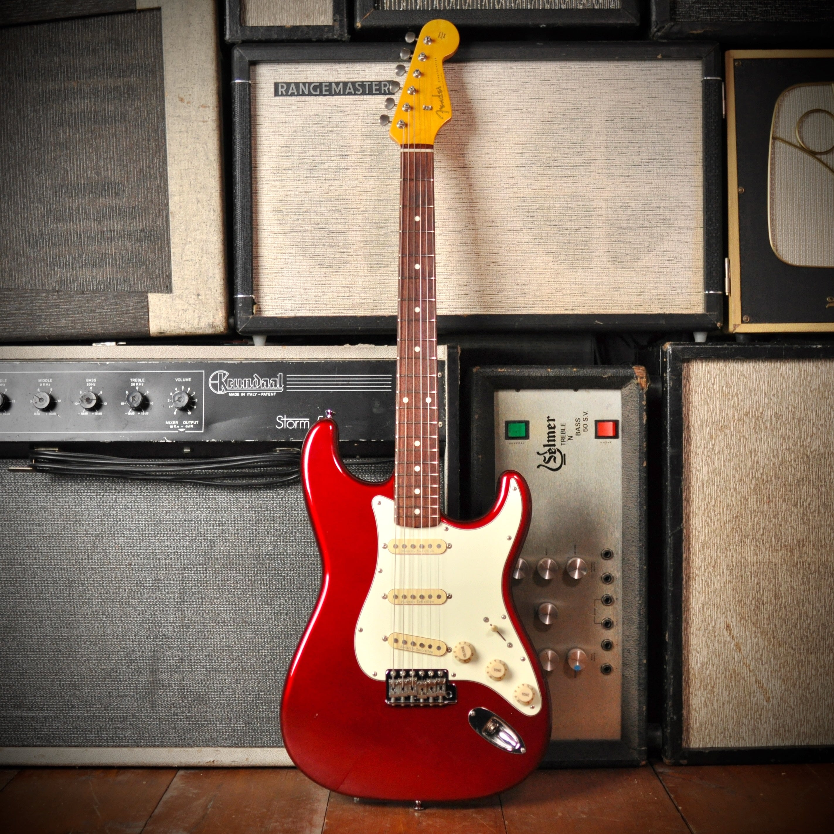 Fender Stratocaster MIJ ST62-DMC Old Candy Apple Red 2007