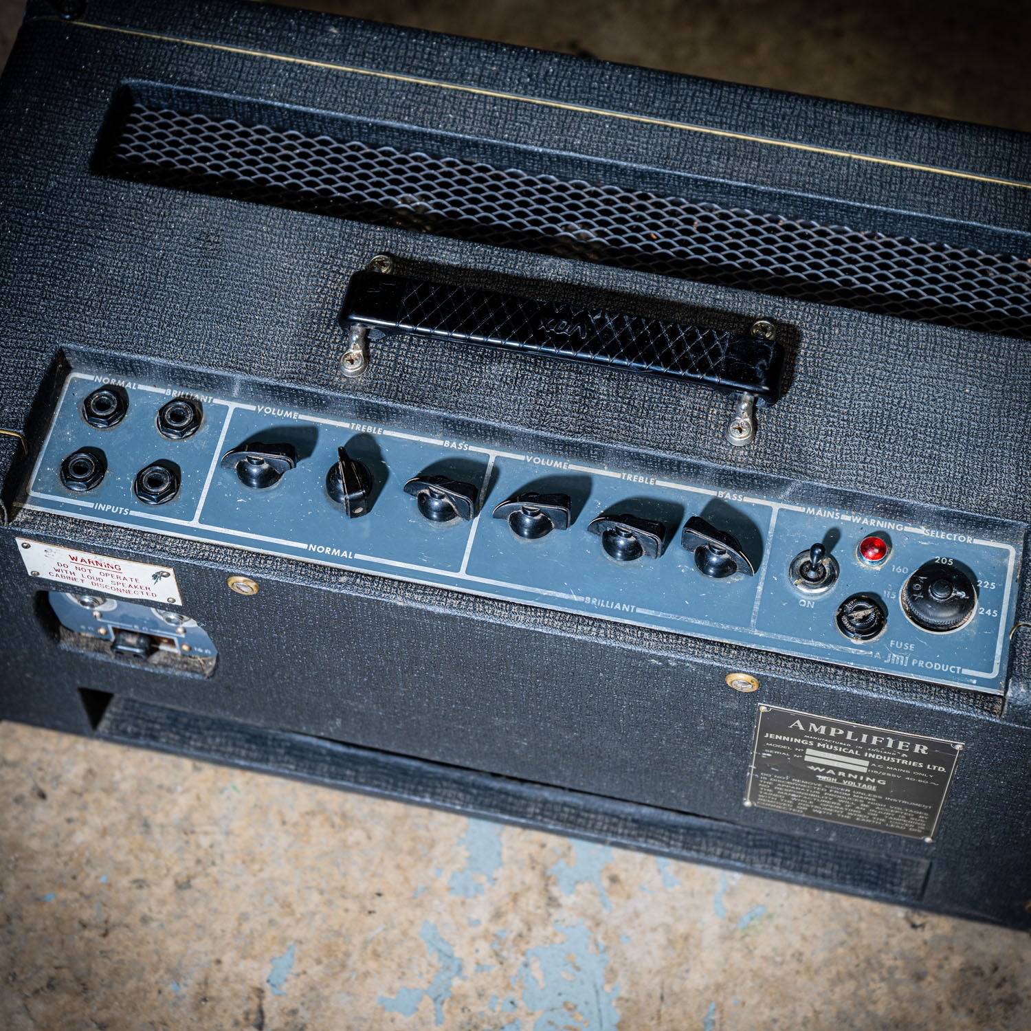 Vox AC50 Head Black 1967