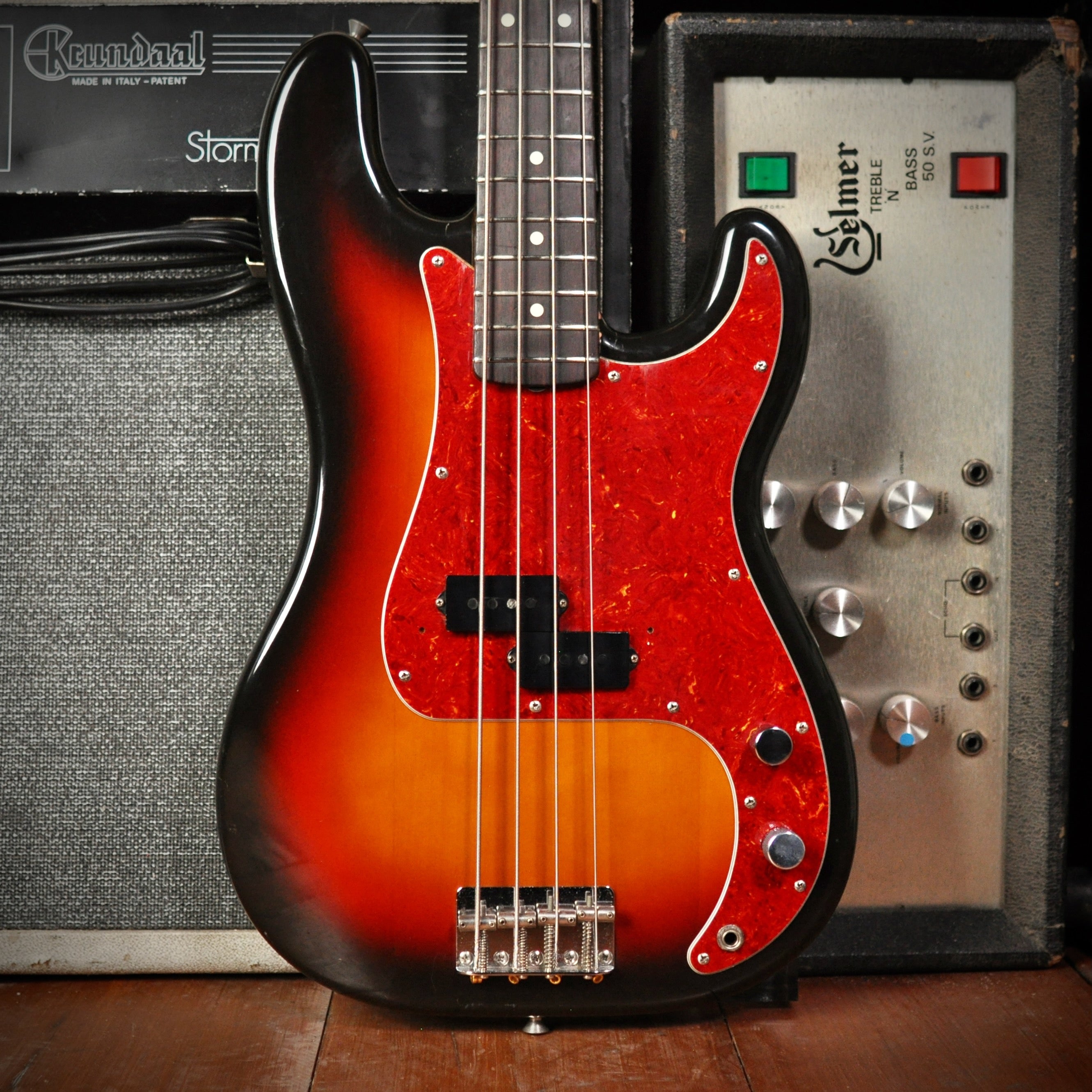 Fender Precision Bass MIJ PB62-500 Sunburst 1991