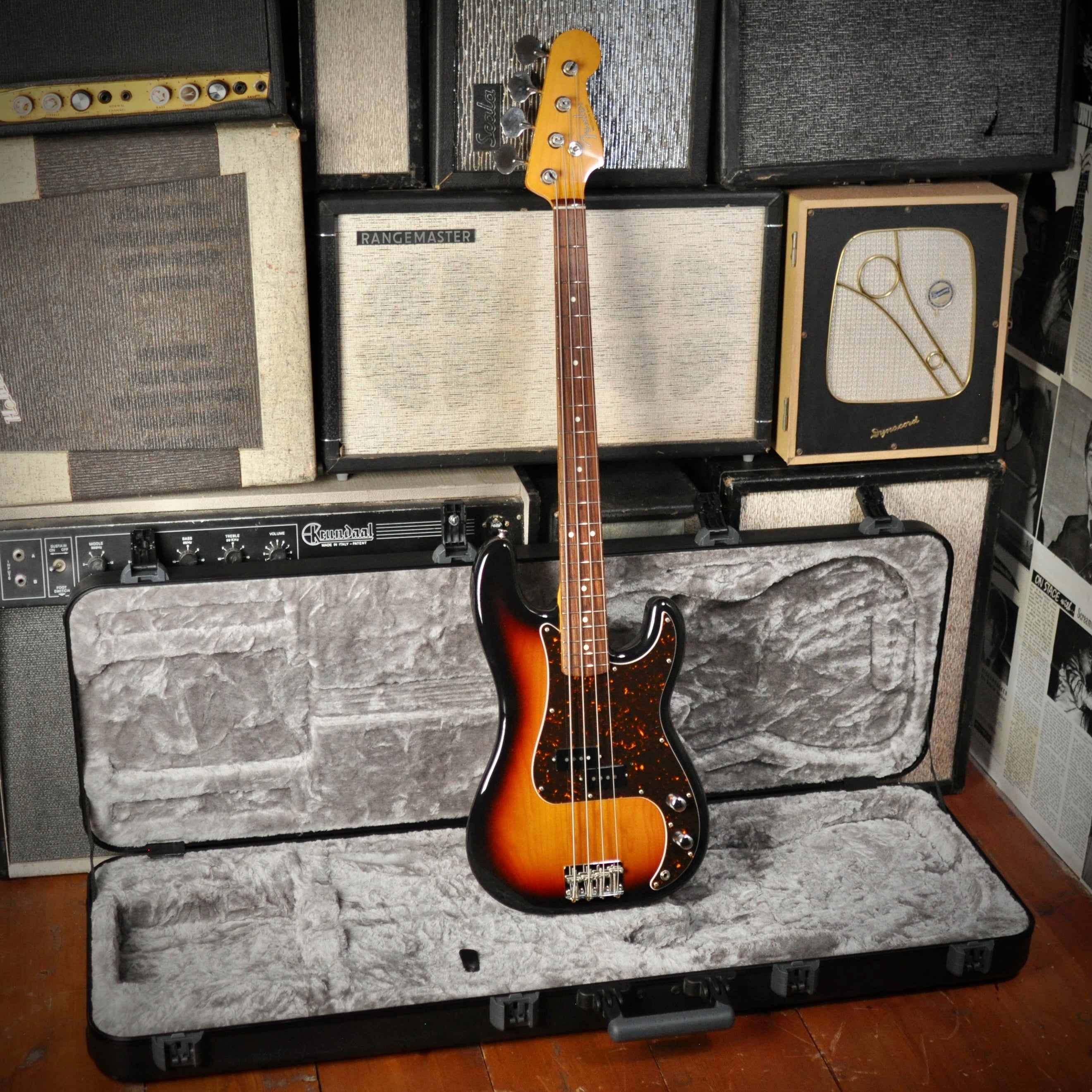 Fender Precision Bass MIJ PB62-US Sunburst 2014