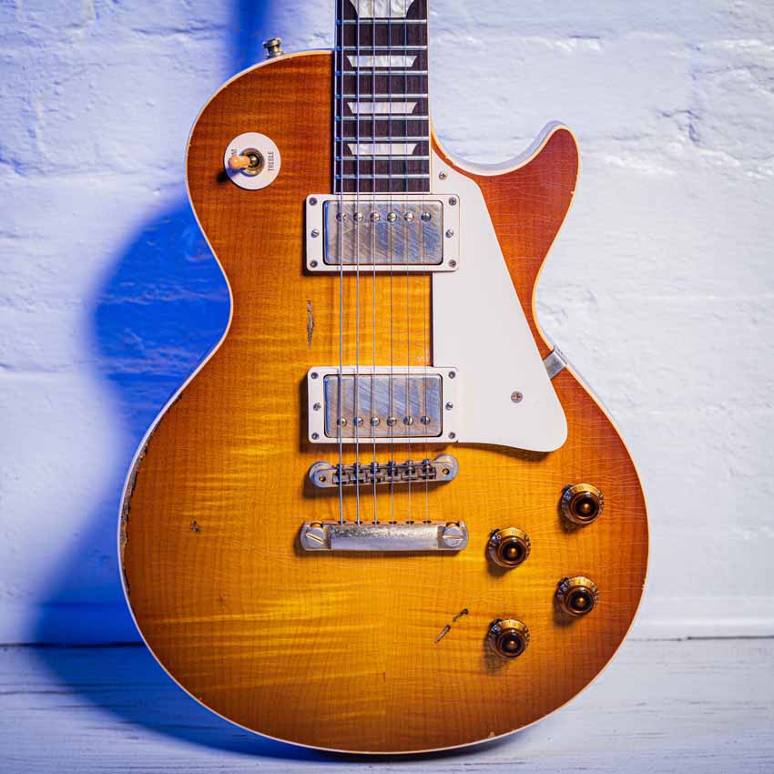 Gibson 59 Les Paul Reissue Ex John Squire Stone Roses Sunburst 2012