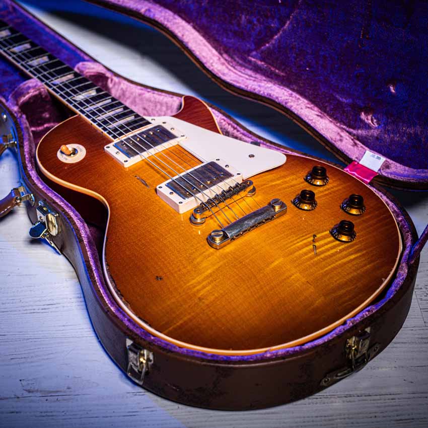 Gibson 59 Les Paul Reissue Ex John Squire Stone Roses Sunburst 2012