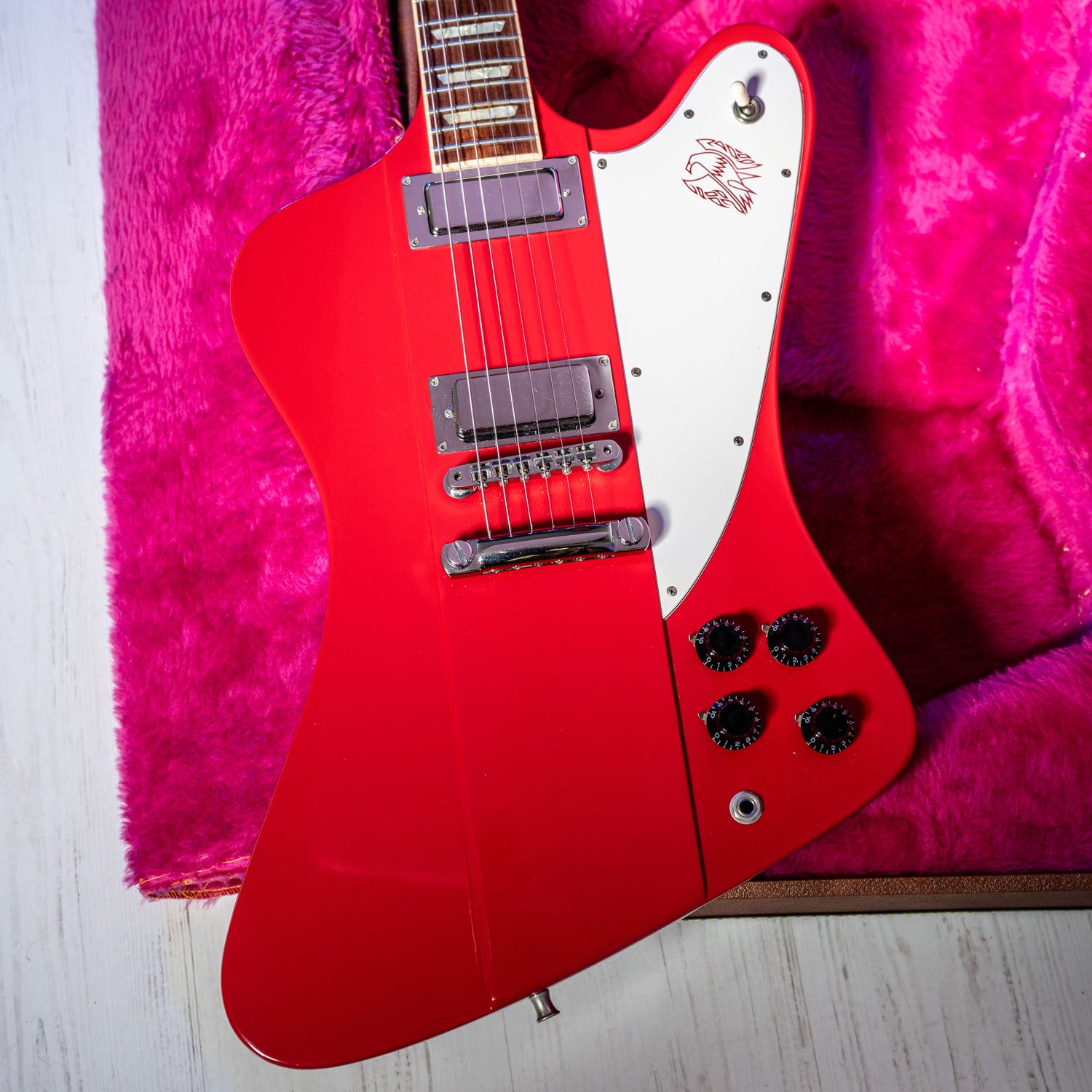 Gibson Firebird V Ex Eric Clapton Cardinal Red 1991