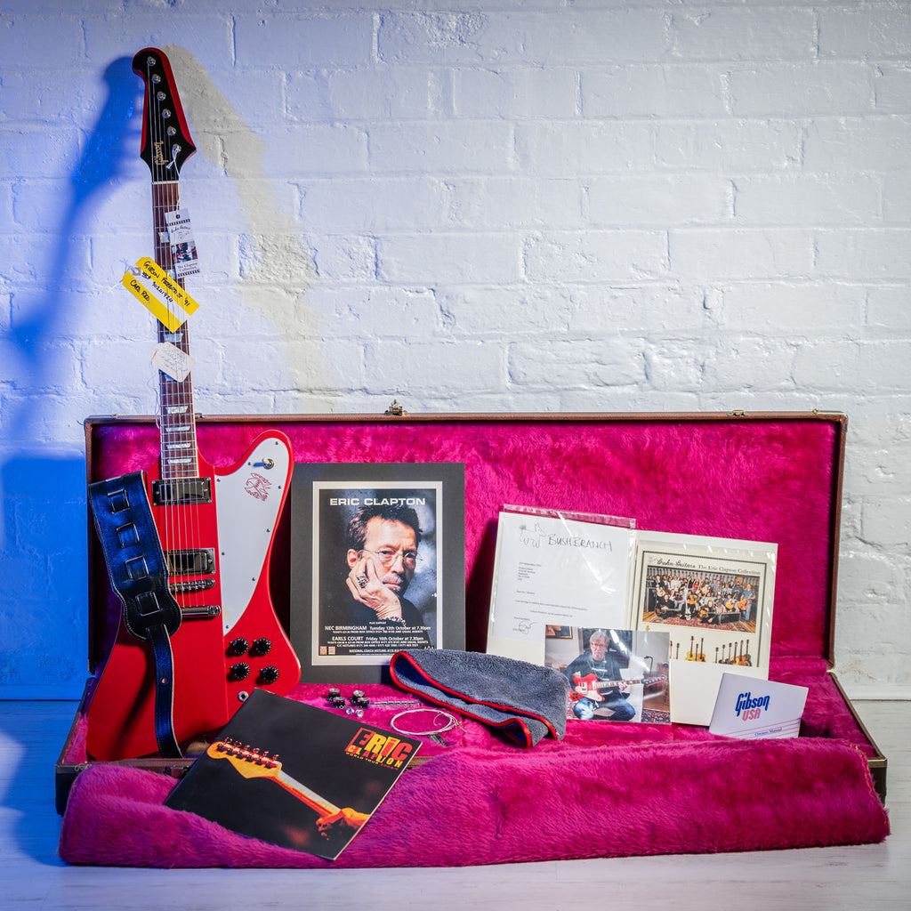 Gibson Firebird V Ex Eric Clapton Cardinal Red 1991