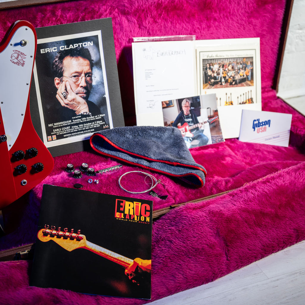 Gibson Firebird V Ex Eric Clapton Cardinal Red 1991