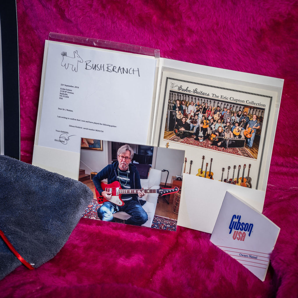 Gibson Firebird V Ex Eric Clapton Cardinal Red 1991