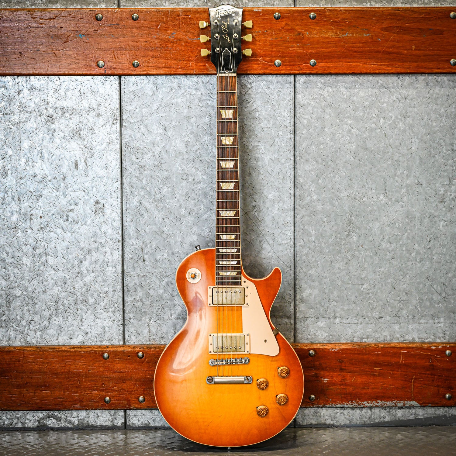 Gibson 58 Reissue Les Paul Standard Ex John Squire THE STONE ROSES Sunburst 2012