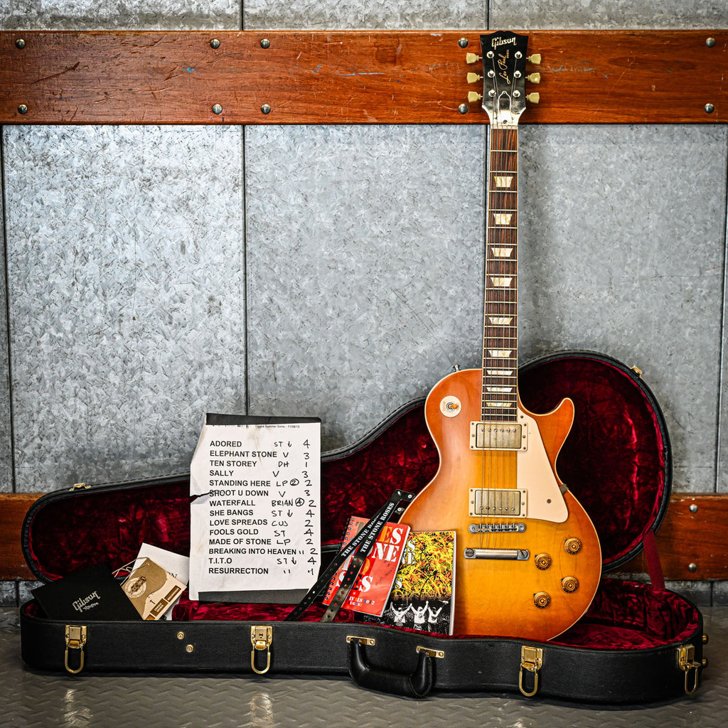 Gibson 58 Reissue Les Paul Standard Ex John Squire THE STONE ROSES Sunburst 2012