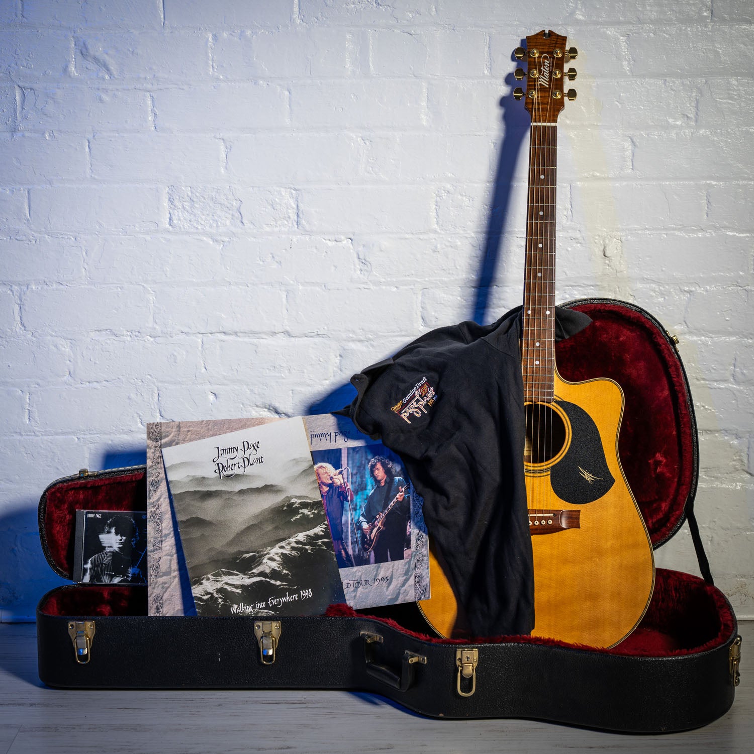 Maton EA80C Acoustic Ex Jimmy Page Led Zeppelin Natural 1996