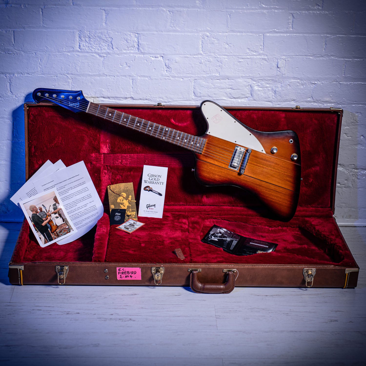 Gibson Artist Proof Firebird I Ex Eric Clapton Sunburst 2019