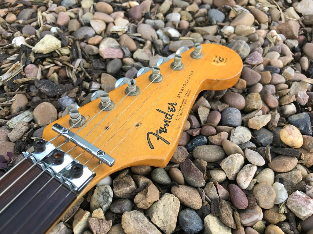 Fender Stratocaster Ex Dave Murray Iron Maiden Black 1962