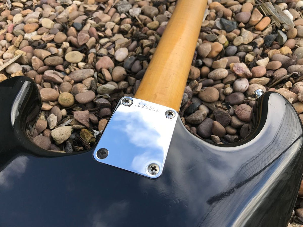 Fender Stratocaster Ex Dave Murray Iron Maiden Black 1962