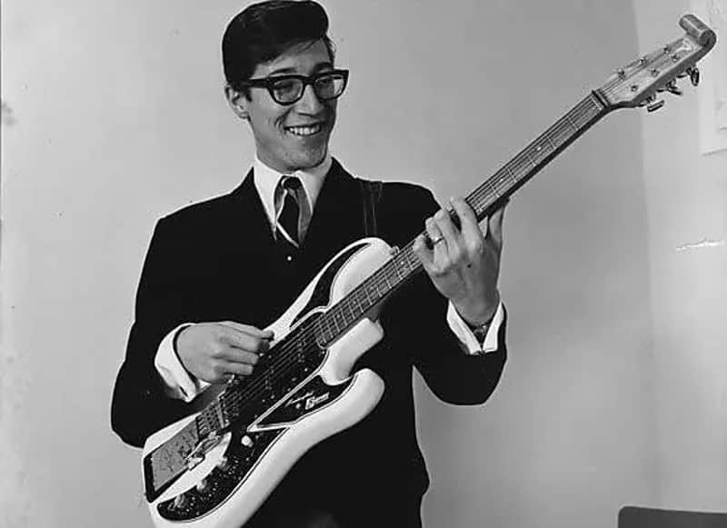 Burns Marvin Prototype model owned and used by Hank Marvin White 1964
