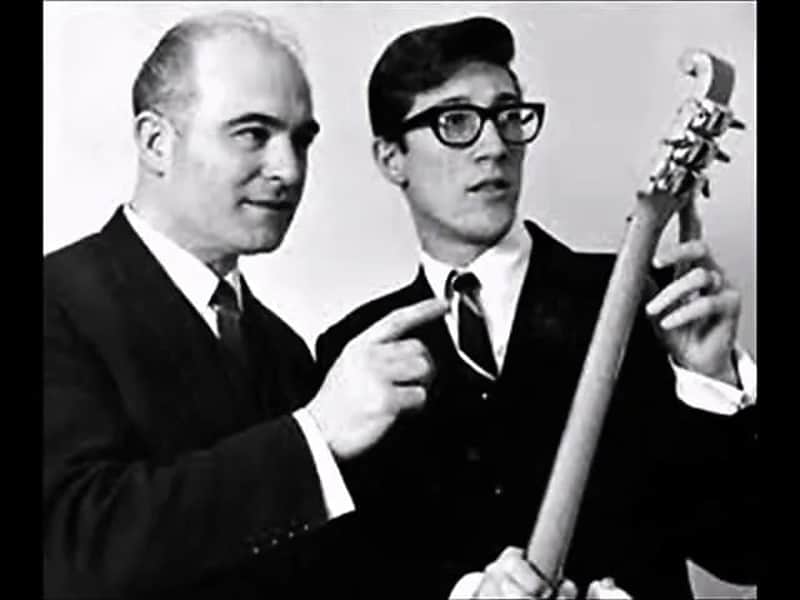 Burns Marvin Prototype model owned and used by Hank Marvin White 1964
