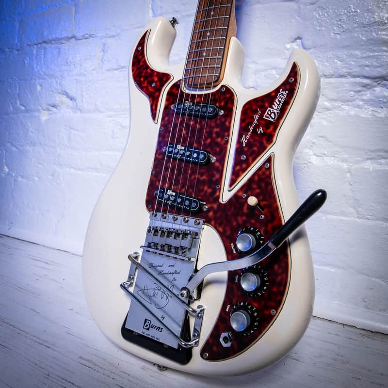 Burns Marvin Prototype model owned and used by Hank Marvin White 1964